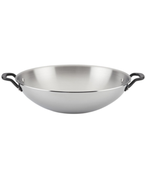 KitchenAid 5-Ply Clad 15” Stainless Steel Wok