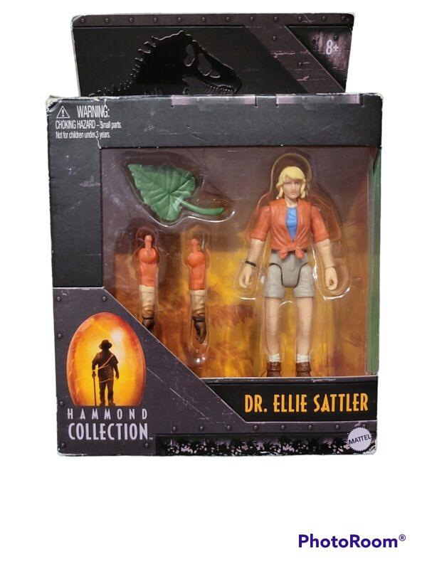 Jurassic World Park Hammond Collection Dr. Ellie Sattler 3.75” Action Figure New