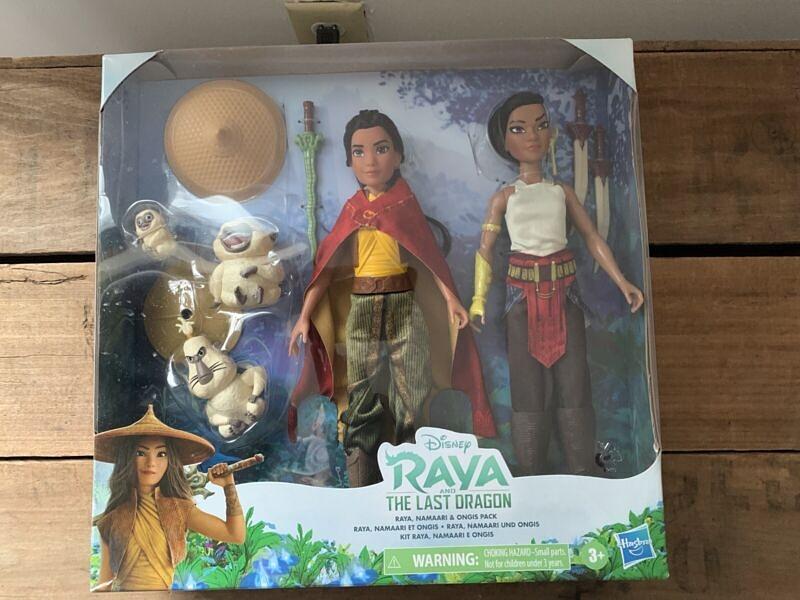 Disney Raya and the Last Dragon Raya, Namaari, and Ongis Pack