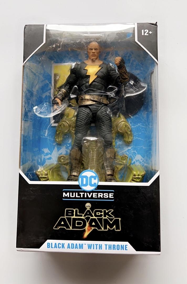 McFarlane – DC Black Adam Movie 7 Figures – Black Adam Variant With Throne