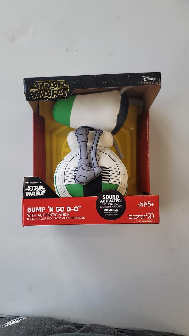 STAR WARS PLUSH BUMP ‘N GO D-O SOUND/MOTION ACTIVATED